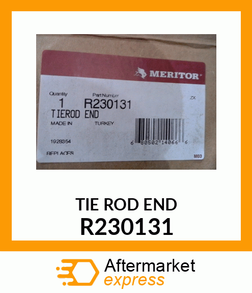 TIE ROD END R230131