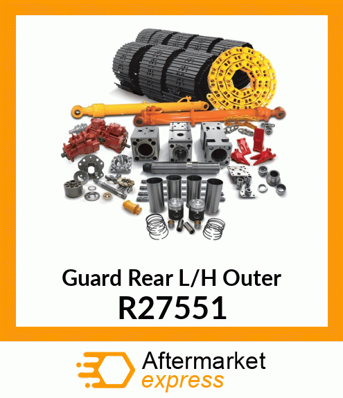 Guard Rear L/H Outer R27551