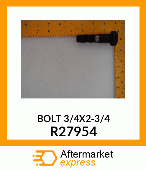 BOLT 3/4X2-3/4 R27954