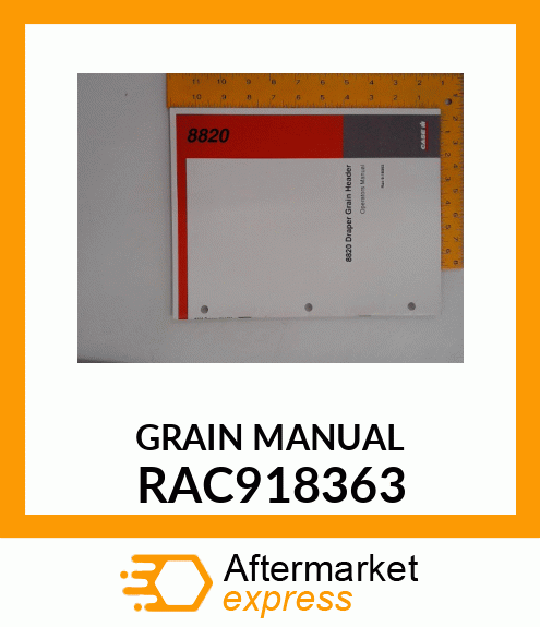 GRAIN MANUAL RAC918363