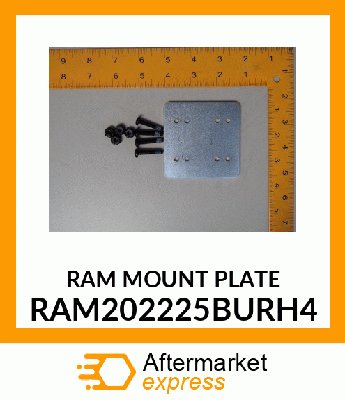 RAM MOUNT PLATE RAM202225BURH4