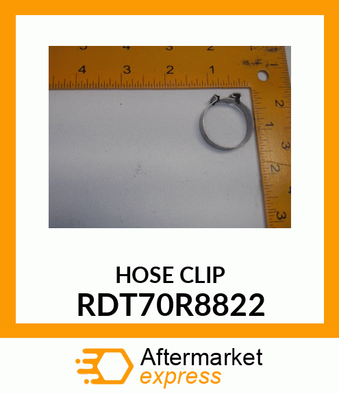 HOSE CLIP RDT70R8822