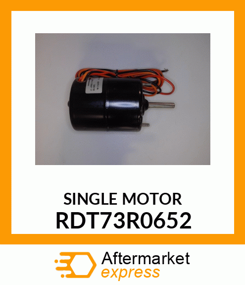 SINGLE MOTOR RDT73R0652