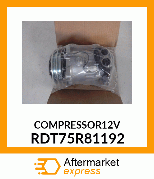 COMPRESSOR12V RDT75R81192