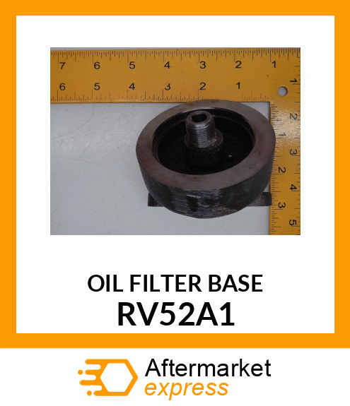 OIL FILTER BASE RV52A1