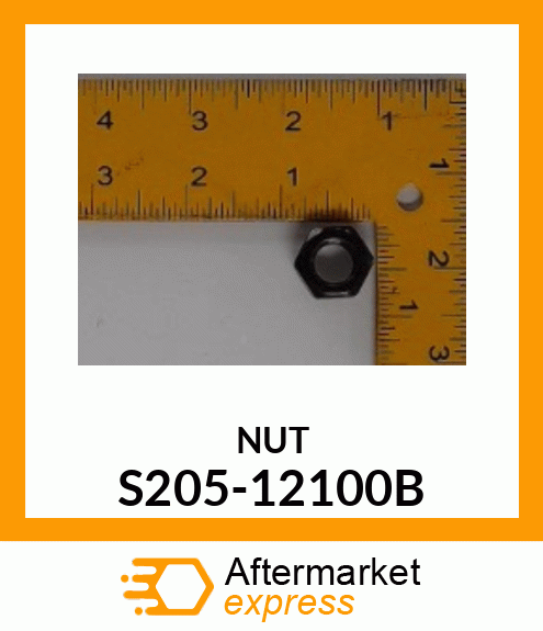 NUT S205-12100B