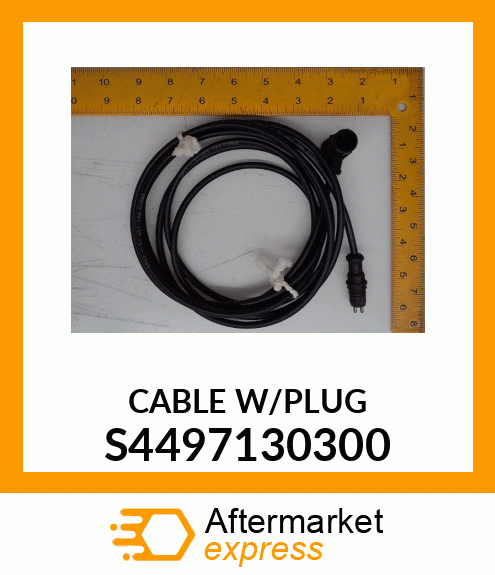 CABLE W/PLUG S4497130300