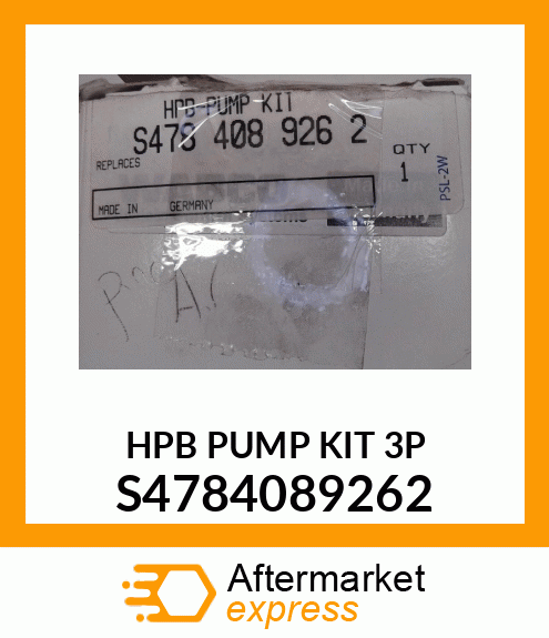 HPB PUMP KIT 3P S4784089262