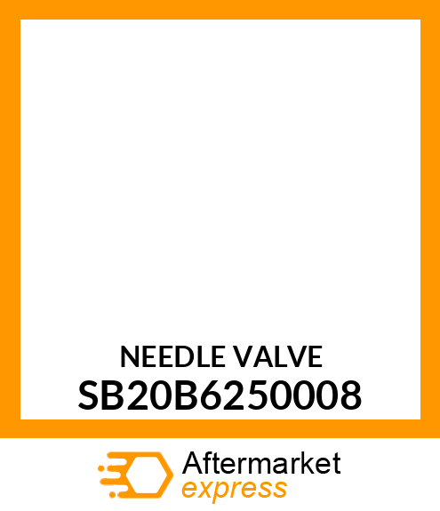 NEEDLE VALVE SB20B6250008