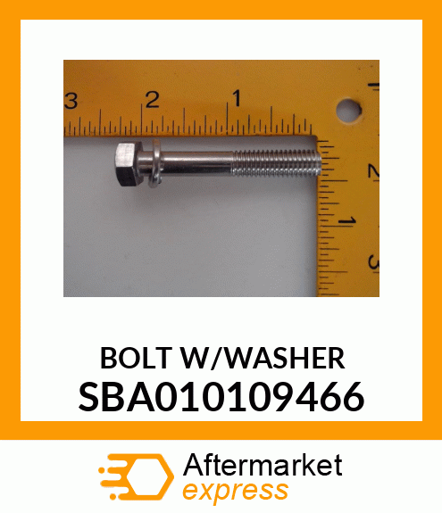 BOLT W/WASHER SBA010109466