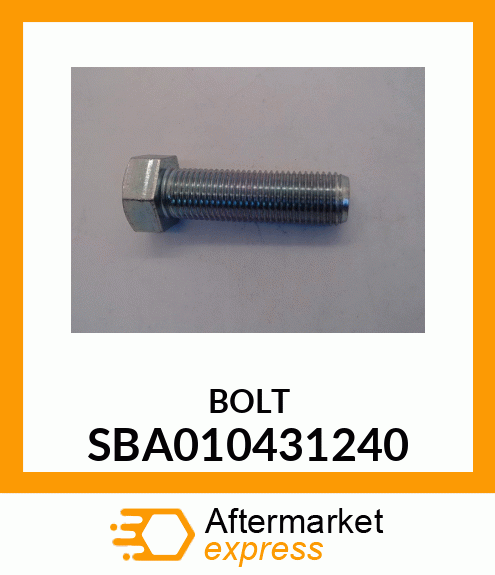 BOLT SBA010431240