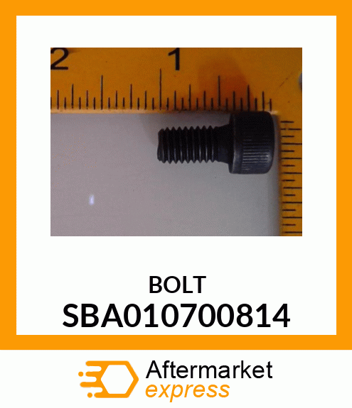 BOLT SBA010700814