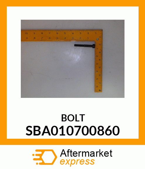 BOLT SBA010700860