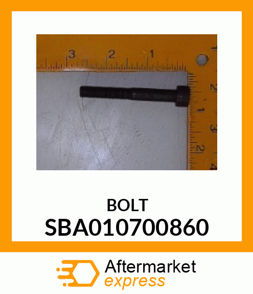 BOLT SBA010700860