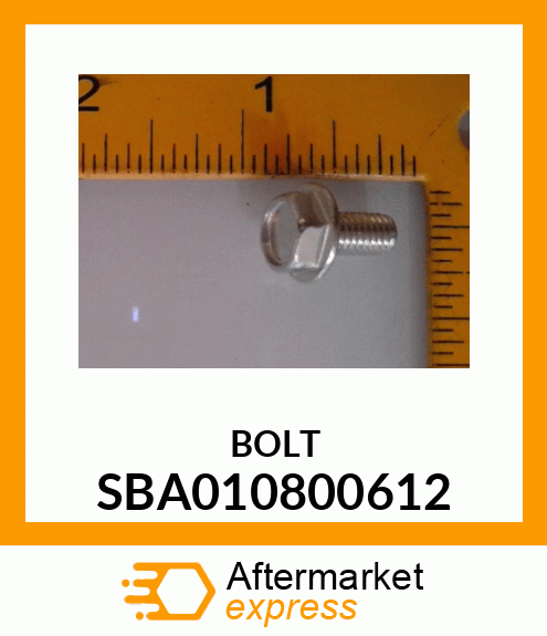 BOLT SBA010800612