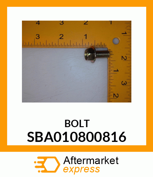 BOLT SBA010800816