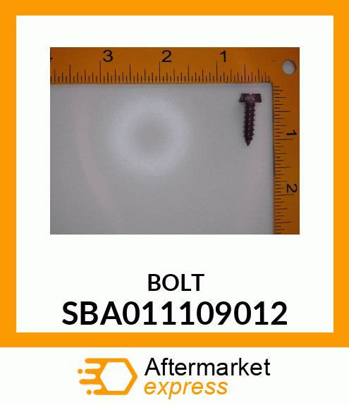 BOLT SBA011109012