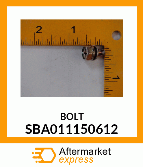 BOLT SBA011150612