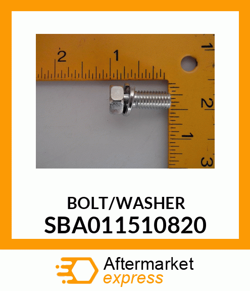 BOLT/WASHER SBA011510820
