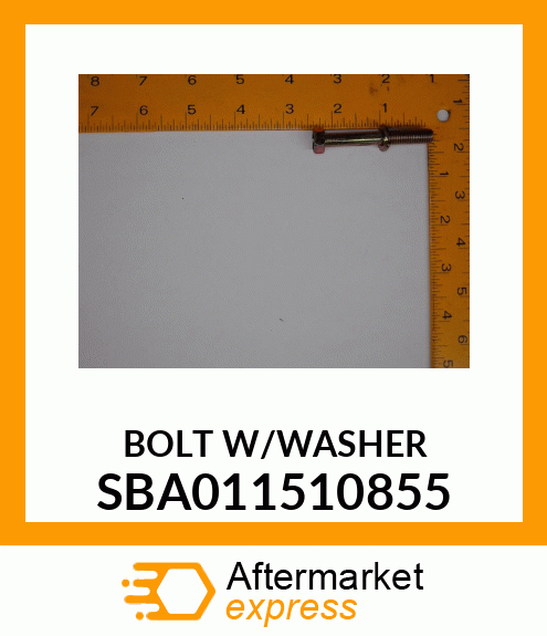 BOLT W/WASHER SBA011510855