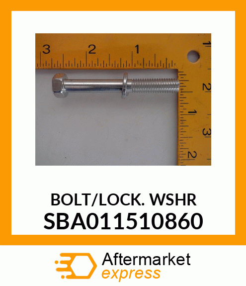BOLT/LOCK WSHR SBA011510860