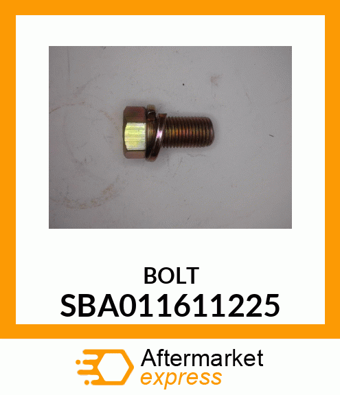 BOLT SBA011611225