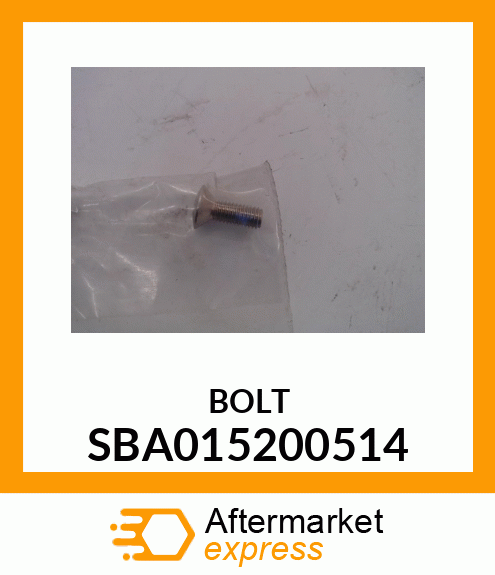 BOLT SBA015200514