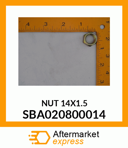 NUT 14X1.5 SBA020800014