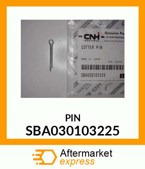 PIN SBA030103225