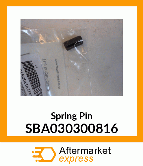 Spring Pin SBA030300816