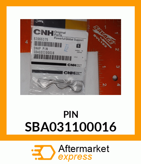 PIN SBA031100016