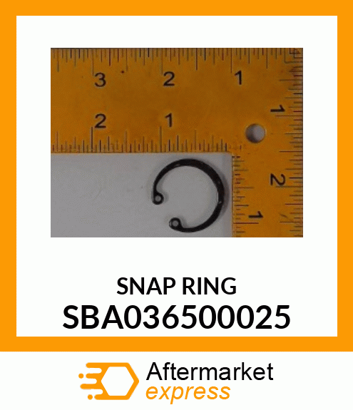 SNAP RING SBA036500025