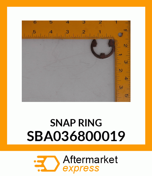 SNAP RING SBA036800019