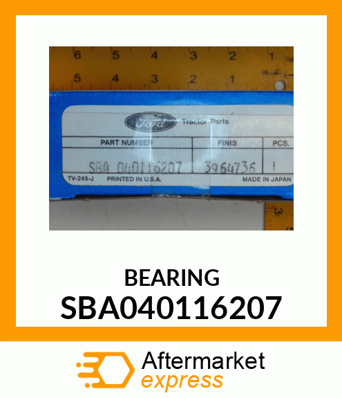 BEARING SBA040116207