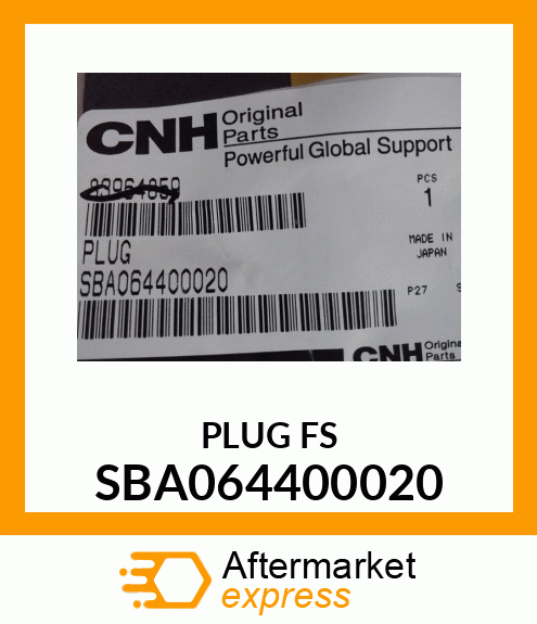 PLUG FS SBA064400020