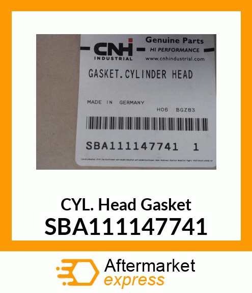 CYL. Head Gasket SBA111147741