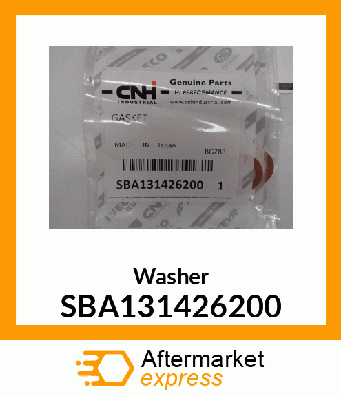 Washer SBA131426200