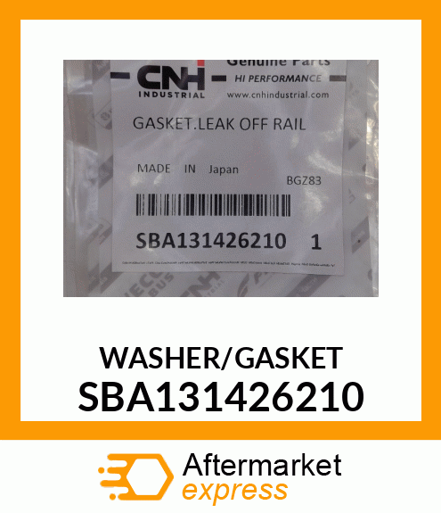 WASHER/GASKET SBA131426210