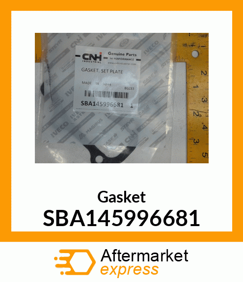 Gasket SBA145996681