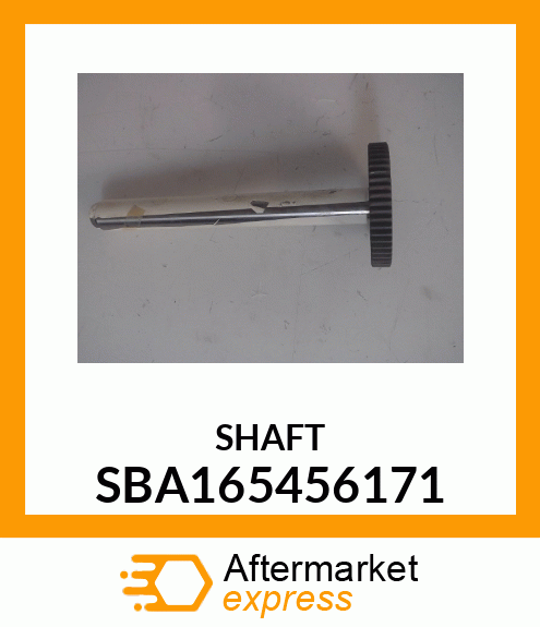 SHAFT SBA165456171