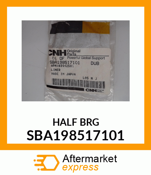 HALF BRG SBA198517101