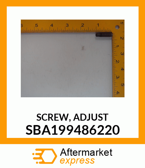 SCREW, ADJUST SBA199486220