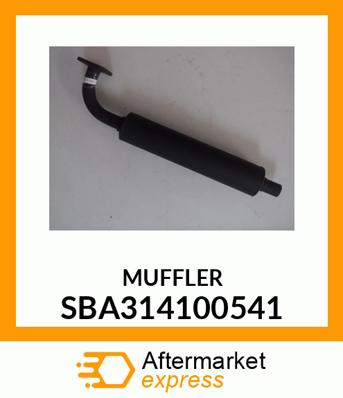 MUFFLER SBA314100541