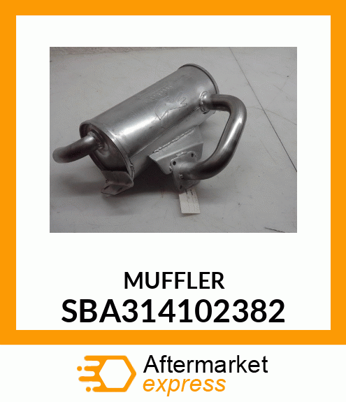 MUFFLER SBA314102382