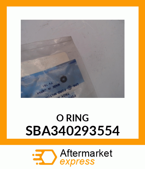 O RING SBA340293554