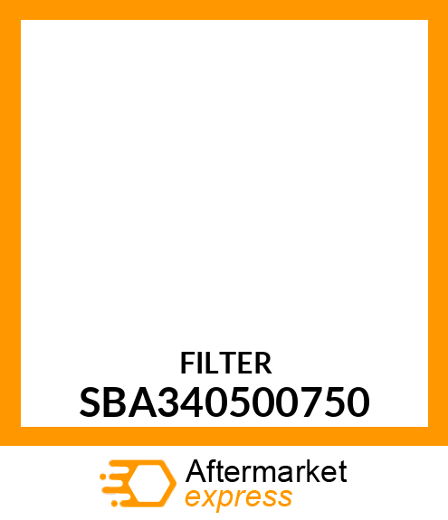 FILTER SBA340500750