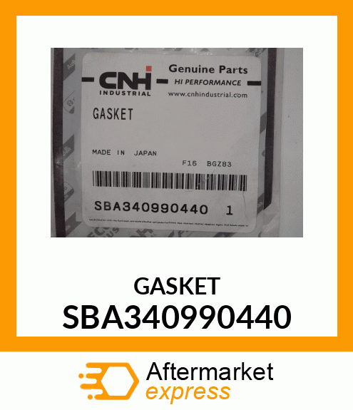 GASKET SBA340990440