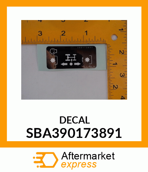 DECAL SBA390173891