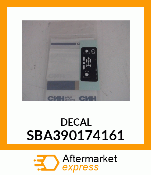 DECAL SBA390174161