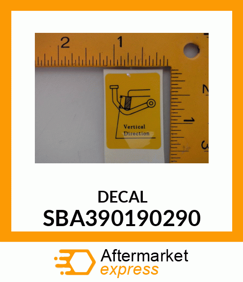 DECAL SBA390190290